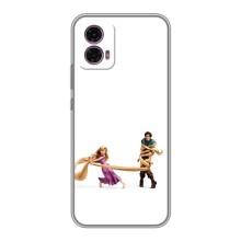 Чехол Рапунцель для Motorola Moto G35 – Рапунцель и Флин