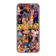 Чехол Рапунцель для Motorola Moto G35 – Рапунцель коллаж