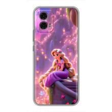 Чехол Рапунцель для Motorola Moto G35 – Рапунцель в замке