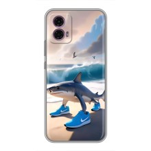 Чехол с мемом Тралалело тралала на Motorola Moto G35 (Тралалело тралала)