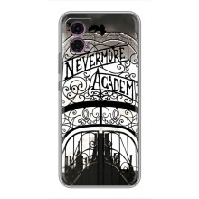 Чохол з дизайном Венздей 2 на Motorola Moto G35 – Академія Невермор