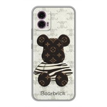 Крутые Чехлы Луи Виттон для Motorola Moto G35 (AlphaPrint) (Медведь LV)
