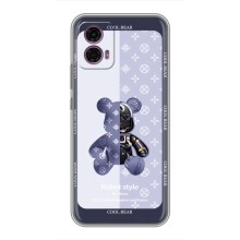 Крутые Чехлы Луи Виттон для Motorola Moto G35 (AlphaPrint) (Медвежонок LV)