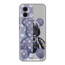 Крутые Чехлы Луи Виттон для Motorola Moto G35 (AlphaPrint) (Робот Мишка)