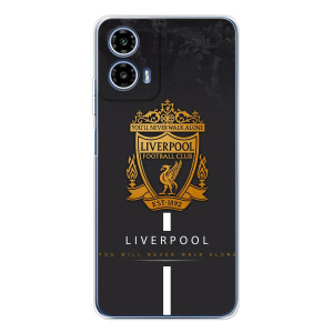 Силиконовые Чехлы принт Футбол на Motorola Moto G35 – Liverpool