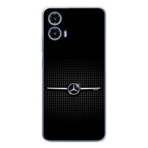 Силиконовый бампер с картинкой машины на Motorola Moto G35 – Mercedes
