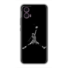 Силіконовый Чохол Nike Air Jordan на Моторола Мото G35 (Джордан)