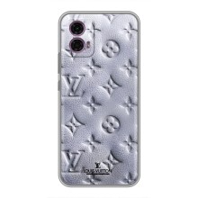 Текстурний Чохол Louis Vuitton для Моторола Мото G35 – Білий ЛВ