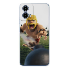 Чехол з героями Клеш Рояль для Motorola Moto G35