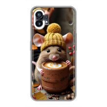 Печатный чехол «Зверята с кофе» для Motorola Moto G36 – Медведь с кофе