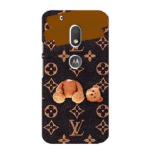 Брендновые Чехлы для Motorola MOTO G4 Play - (PREMIUMPrint) (Медведь без головы)