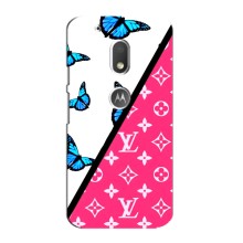 Брендновые Чехлы для Motorola MOTO G4 Play - (PREMIUMPrint) (Мода LV)