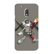 Чехлы для Motorola MOTO G4 Play - Bearbrick Louis Vuitton (PREMIUMPrint) (Беарбрик Джордан)