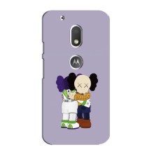 Чехлы для Motorola MOTO G4 Play - Bearbrick Louis Vuitton (PREMIUMPrint) (Дружба Беарбрик)
