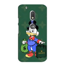 Чехлы для Motorola MOTO G4 Play - Скрудж МакДак Louis Vuitton (PREMIUMPrint) (Богатая Утка)