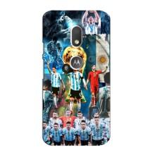 Чехлы Месси для Motorola MOTO G4 Play (AlphaPrint) (Аргентина Месси)