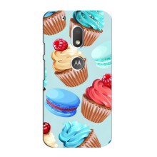 Чехлы с Фруктами для Motorola MOTO G4 Play (VPrint) (Кексики)