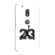 Чехлы для Motorola MOTO G4 Play - с картинкой JORDAN (AlphaPrint) (Jordan 23)