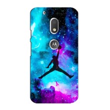 Чехлы для Motorola MOTO G4 Play - с картинкой JORDAN (AlphaPrint) (Яркий Джордан)