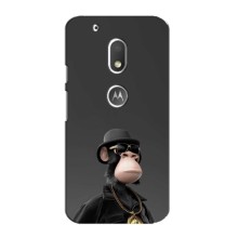 Чехлы с Обезьянами NFT для Motorola MOTO G4 Play (AlphaPrint) (Обезьяна NFT)
