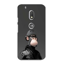 Чехлы с Обезьянами NFT для Motorola MOTO G4 Play (AlphaPrint) (стильная обезьяна NFT)