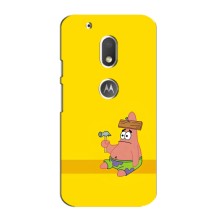 Чехлы с Патриком на Motorola Moto G4 Play (Ошибочка)