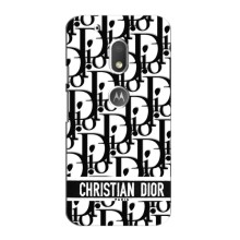 Чохол (Dior, Prada, YSL, Chanel) для Motorola MOTO G4 Play – Christian Dior