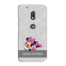 Чехол Disney Mouse Motorola MOTO G4 Play (PREMIUMPrint) (Мики Маус ЛВ)