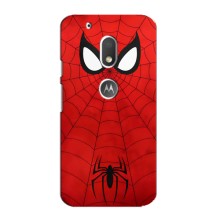 Чехол с человеком пауком для Motorola MOTO G4 Play - (AlphaPrint) (Паук (Марвел))