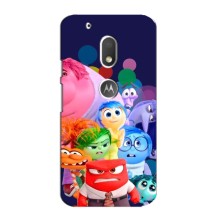 Чехол Головоломка для Motorola MOTO G4 Play - (AlphaPrint) – Герои головоломки