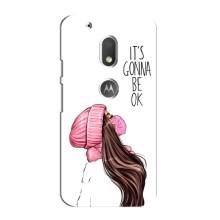 Чехол с печатью для Motorola MOTO G4 Play - (Мода) (AlphaPrint) (Коронавирус)
