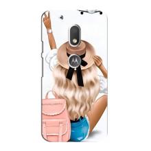 Чехол с печатью для Motorola MOTO G4 Play - (Мода) (AlphaPrint) (Путешествие)