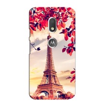 Чехол Эйфелева Башня для Motorola MOTO G4 Play - (AlphaPrint) (Эйфелева Башня)