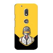 Чехол PUBG для Мото G4 Плей (AlphaPrint) – Пабг в шлеме