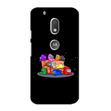 Чехол Амонг Ас для Motorola MOTO G4 Play (AlphaPrint) (Амонг-ас)