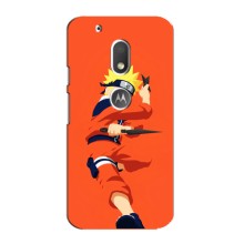 Чехлы с принтом Наруто на Motorola MOTO G4 Play (Силуэт Наруто)