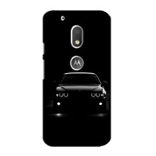 Чехол для Мото G4 Плей - с принтом БМВ (AlphaPrint) (Машина BMW)