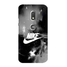 Чехол для Motorola MOTO G4 Play - с принтом Найк (AlphaPrint) (Лого Найк)
