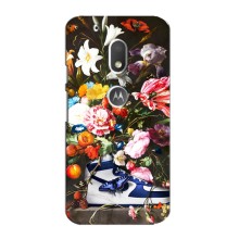 Чехол для Motorola MOTO G4 Play - с принтом Найк (AlphaPrint) (Стиль Найк)