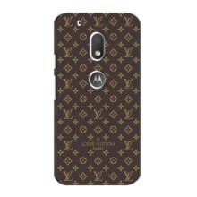 Чехол Стиль Louis Vuitton на Motorola Moto G4 Play (Фон Луи Виттон)