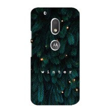 Новогодние, Праздничные Чехлы для Motorola MOTO G4 Play - 2024 год (Winter)