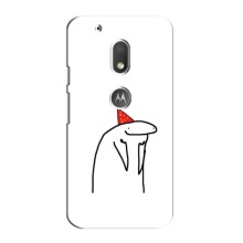 Прикольні Чохли з принтом "інтернет меми" для Motorola Moto G4 Play – Радісна мордочка
