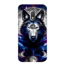Защитные чехлы для Мото G4 Плей (AlphaPrint) (ХИТ продаж) ВОЛК (Волк)