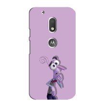 Чехол Головоломка для Motorola MOTO G4 - (AlphaPrint) (Страх)