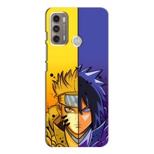 Купить Чехлы на телефон с принтом Anime для Мото Джи40 Фюжен (Naruto Vs Sasuke)