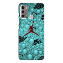 Силиконовый Чехол Nike Air Jordan на Мото Джи40 Фюжен – Джордан Найк