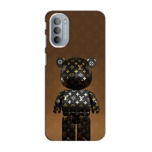 Чохли для Motorola MOTO G41 - Bearbrick Louis Vuitton (PREMIUMPrint)