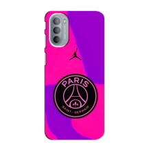 Чохли PSG для Motorola MOTO G41 (AlphaPrint) (яскравий ПСЖ)