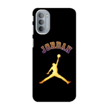 Чехлы для Motorola MOTO G41 - с картинкой JORDAN (AlphaPrint) (Jordan Gold)