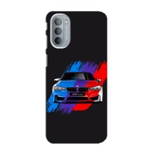 Чехол BMW для Мото G41 – Цветная БМВ